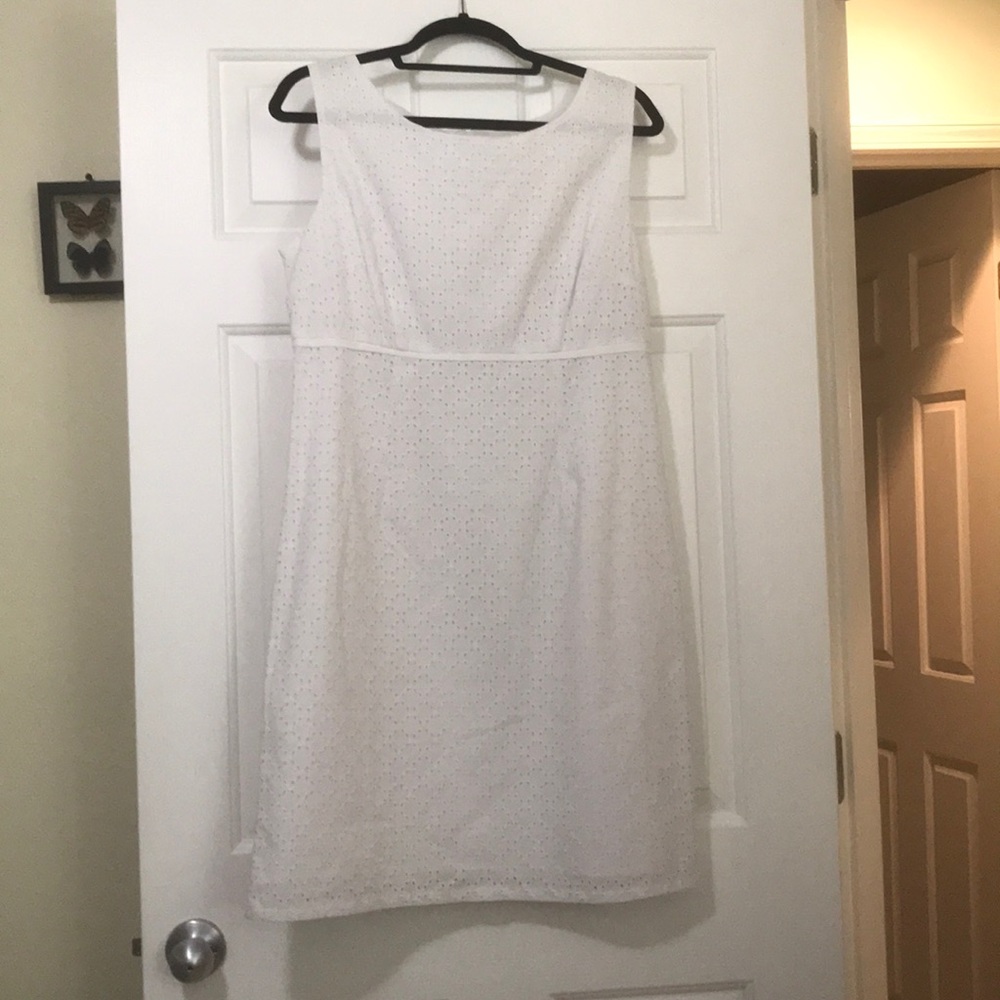 White dress!